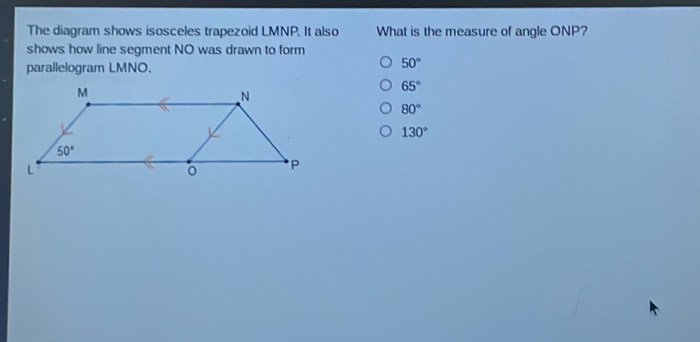 What is the measure of angle onp