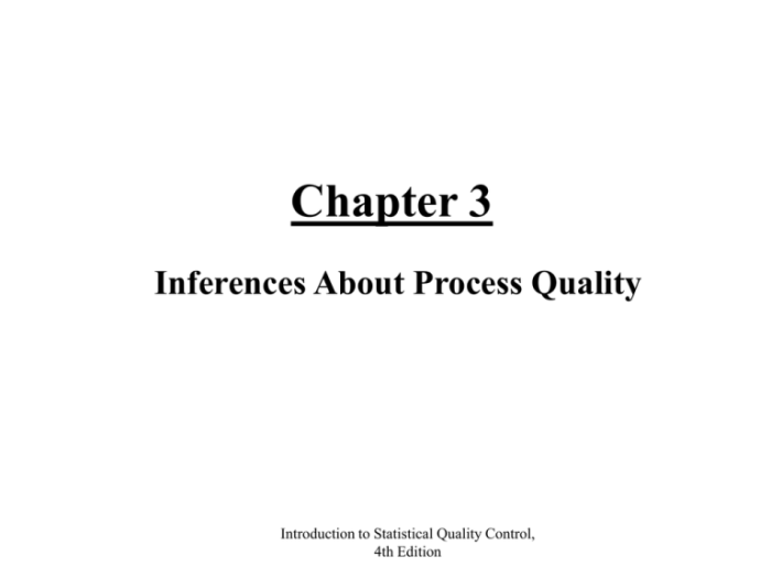 Introduction to statistical quality control 8th edition