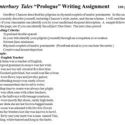 The canterbury tales prologue questions and answers pdf