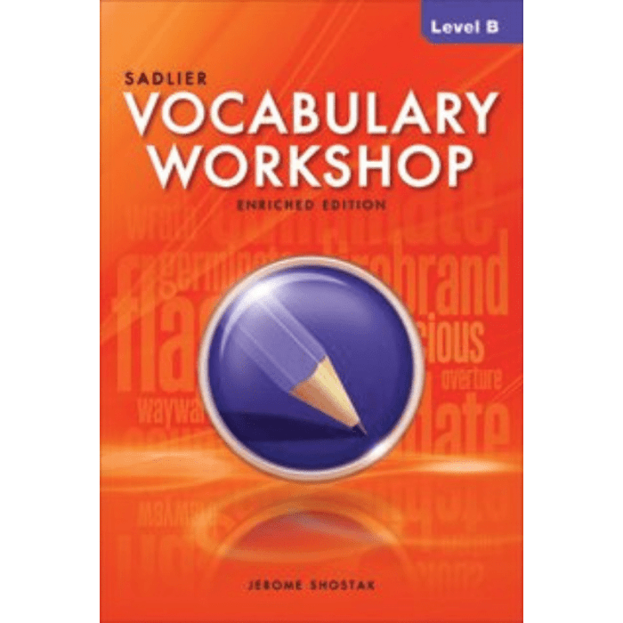 Answers for sadlier vocabulary workshop level a