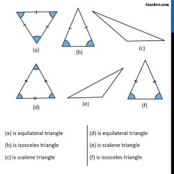 Isosceles and equilateral triangles answer key